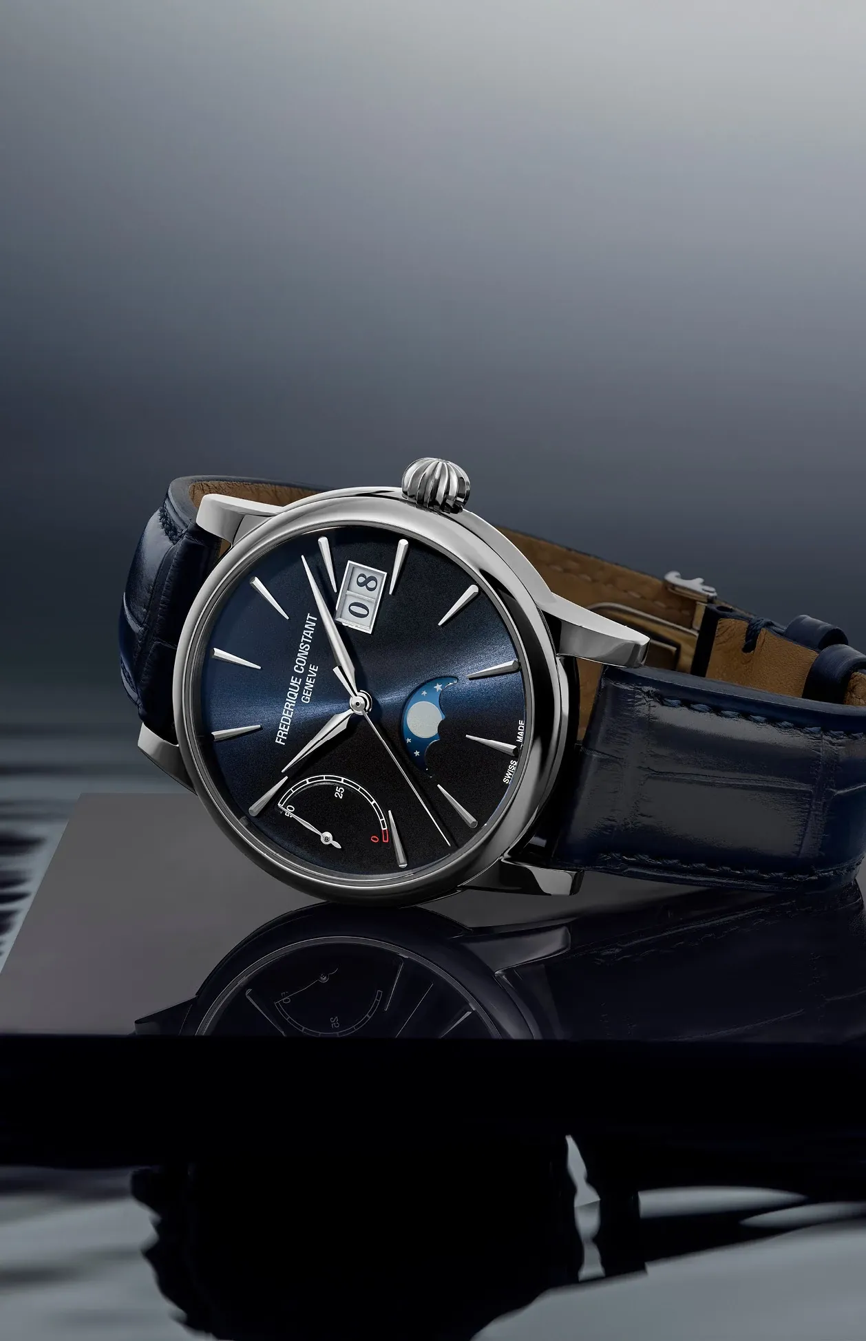 Manufacture Classic Power Reserve Big Date Watch FC-735N3H6